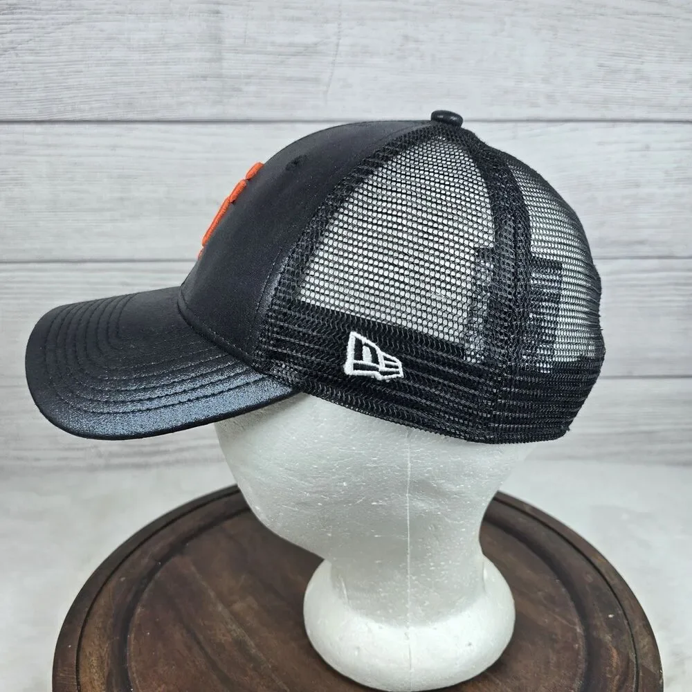 NEW ERA San Francisco Giants Hat Womens Sparkle Black Adjustable Cap 9Forty - Picture 3 of 8